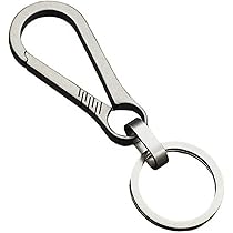 Amazon.co.jp: [SZSL] チタン合金 小型 キーホルダー 堅牢で耐久